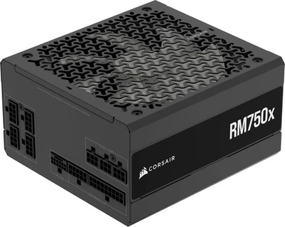 CORSAIR RMx Series RM750x 750W ATX 3.1 PCIe 5.1 Fully Modular PSU Cybenetics Gol - Image 1 of 4