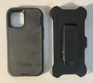 Otterbox Defender Series Phone Case And Holster For Apple iPhone 12 mini Black - Picture 1 of 3