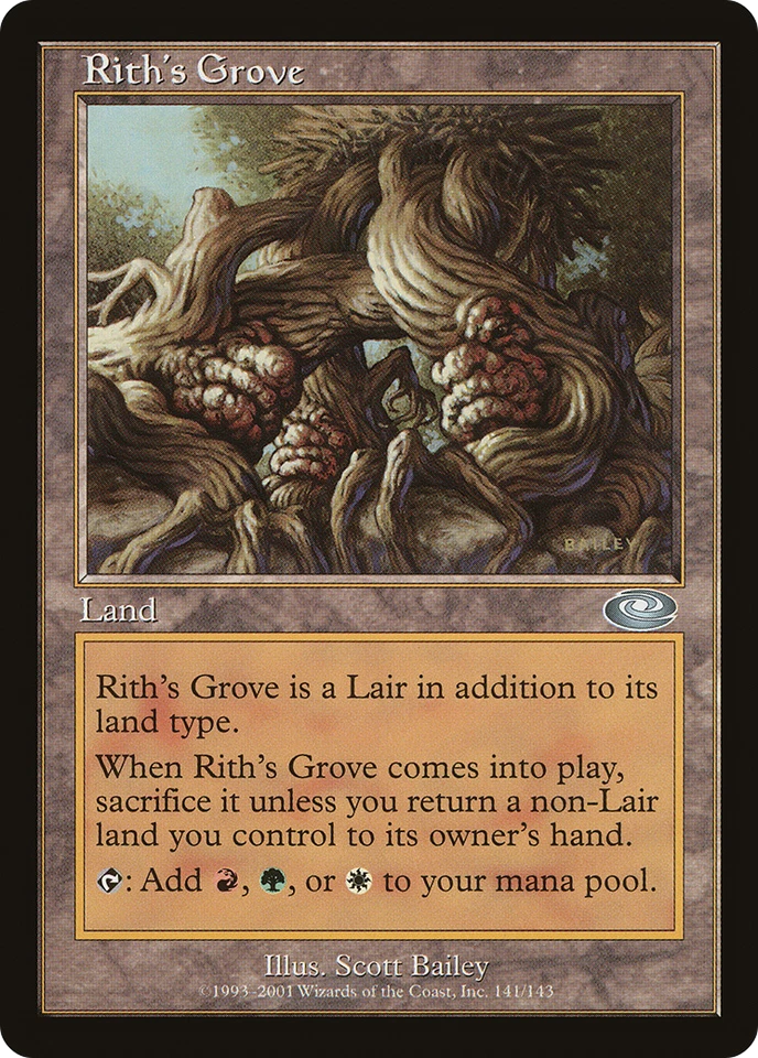Rith's Grove #141 (MP) Planeshift PLS Magic MTG - Image 1 of 1
