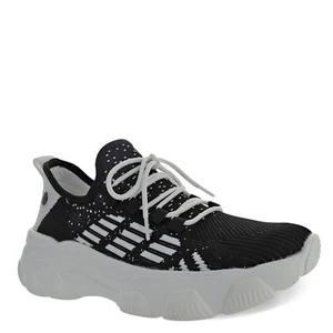 Women's Bernie Mev, Cooper Sneaker COOPER-BLACK Black FABRIC - Picture 1 of 8