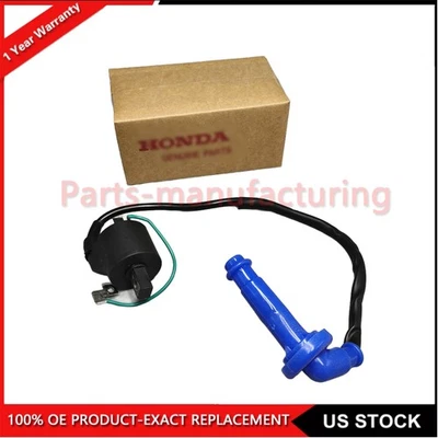 NEW Honda 30500-HP1-003 Ignition Coil Fits TRX450R TRX450ER CR250R ATV Dirt Bike Foto 1 de 4
