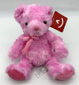 Neu mit Etikett Aurora "Regenbogenbären" rosa Teddybär 9 Zoll Plüschtier 2023 - Bild 1 von 5