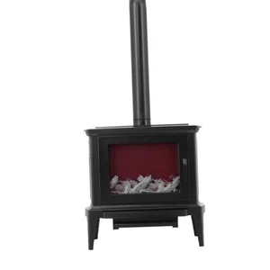 1/6 Scale Miniature Fireplace Dollhouse Furniture Simulated Flame Heating USA - Picture 1 of 9