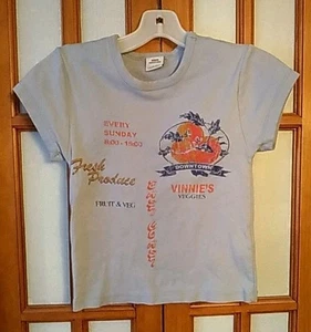 Urban Outfitters Baby-T-Shirt blau Grafik Größe M Junior/Mädchen - Bild 1 von 6