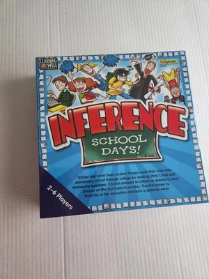 NUEVO Edupress Inference School Days Juego de Mesa Habilidad de Lectura: Infer RL 3.5-5.0 Foto 1 de 3