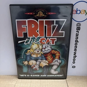 Fritz el gato (DVD, 1972) favorito de culto raro fuera de servicio - Imagen 1 de 4