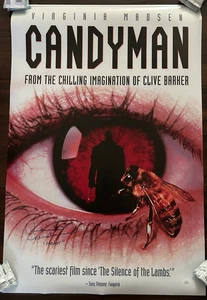 2021 *CANDYMAN* VIRGINIA MADSEN HAND SIGNED MOVIE POSTER 30X24" JSA COA - Picture 1 of 3