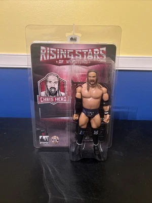 Figuras Toy Co. Figura de acción Rising Stars of Wrestling serie Chris Hero Foto 1 de 2