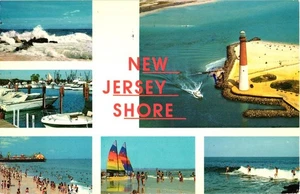 Vintage New Jersey Shore Postkarte - Bild 1 von 2