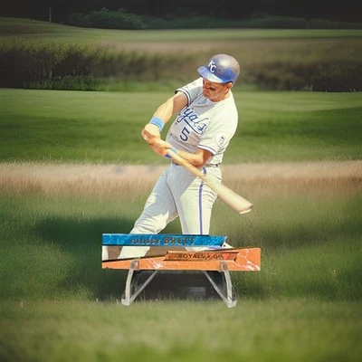 George Brett - HOF - 13 Time All-Star - 1993 Fleer Ultra # 206 - Royals - Image 1 of 4