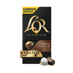L'Or Caffè Espresso Forza 100 Capsule - Compatibili Nespresso®* original - Foto 1 di 8