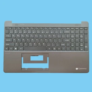 New For Gateway 156 GWTN156-1 GWTN156-4 GWTN156-5 Keyboard Palmrest Gary US - Picture 1 of 4