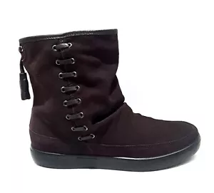 Hotter Pixie Brown Sued Boots Size 6 UK New Warm Comfort Zip Closing - Picture 1 of 6