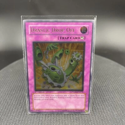 Yu-Gi-Oh! Drastic Drop Off - PTDN-EN074 - 1st Edition Ultimate Rare - LP - Image 1 of 2