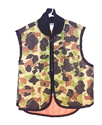 Vintage Skagway Sportswear Vest Mens L full  Front zip Hunting Outdoor reversibl - Image 1 of 4