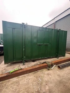 16FT JACKLEGS OFFICE / CANTEEN SHIPPING CONTAINER - THORNTON CLEVELEYS - Picture 1 of 5