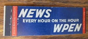 RADIO STATION MATCHBOOK: WPEN (PHILADELPHIA, PENNSYLVANIA) (FULL LENGTH) -K14 - Picture 1 of 1