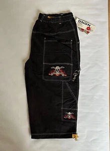 D NICHT JEANS MARINEBLAUHOSE UNISEX 100 % POLYESTER STOFF/MATERIAL - Bild 1 von 4