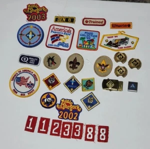 Boy Scout Patches mix Lot Buckles tie slide BSA iron on make an offer - Picture 1 of 7