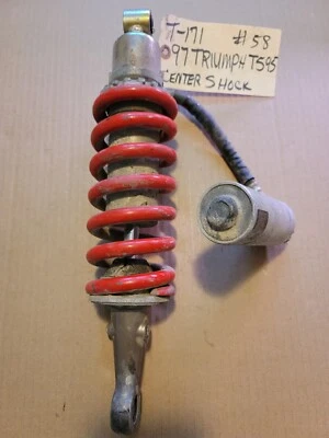 Amortiguador trasero Triumph Daytona T595 955 955i 1997-2001 y depósito/hardware Foto 1 de 2