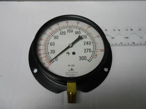 4830 MARSH R-22  GAGE  0-300/40-120 TEMP NEW OLD STOCK - Picture 1 of 4