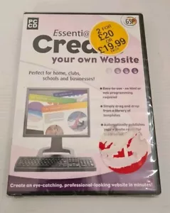 Create Your Own Website (PC) DVD-ROM New And Sealed. - Picture 1 of 3