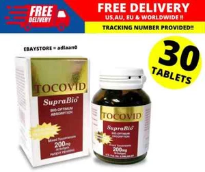 TOCOVID Suprabio 200MG Palm Tocotrienol Vitamiin E- Antioxidant 30's FREE SHIP - Picture 1 of 8