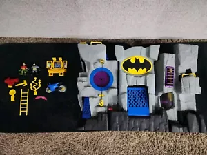 Imaginext Batman Original Batcave 2007 DC Playset Fisher Price Accessories Fold - Picture 1 of 17