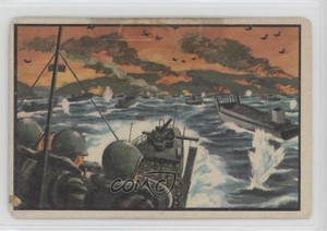 1954 Bowman US Navy Victories Blue Back Landing at Inchon #9 1t3