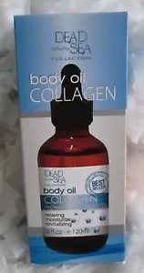 DEAD SEA COLLECTION BODY OIL COLLAGEN 4 FL OZ 120 ml BEST SELLER FREE SHIPPING! - Picture 1 of 4