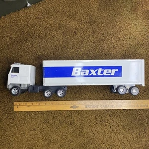 Vintage Ertl Baxter Sattelzugmaschine Kühlschlepper Anhänger Pressstahl 19" BCU - Bild 1 von 24