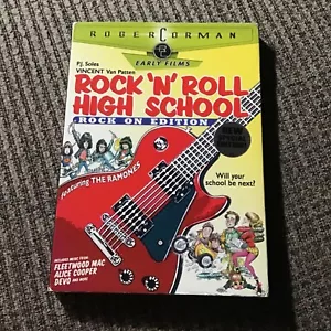 ROCK N ROLL HIGH SCHOOL 1979 DVD BRAND NEW OOP BUENA VISTA PRINT w/SLIPCOVER - Picture 1 of 6