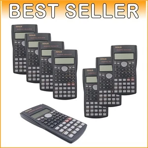 2-Line 12-Digit Engineering Calculator Set - Perfect for High School & College - Picture 1 of 9