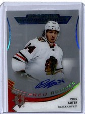 Pius Suter 2020-21 Upper Deck Ultimate Collection Introductions Auto (AM13)