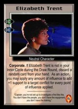 Babylon 5: Elizabeth Trent [Played] from set Crusade B5 B5 Precedence