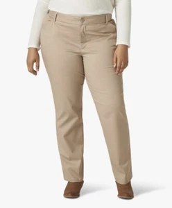 3X / 24 ~ STRETCH 100% Baumwolle Chinohose CJ Banks Damen Plus - Bild 1 von 10