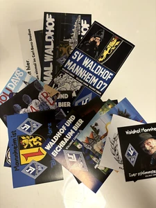 300x Waldhof Mannheim Aufkleber Sammlung Fussball Sticker Set Waldhof Zimbos - Bild 1 von 5