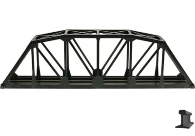Atlas HO Scale ~ New 2025 ~ Black Code 100 ~ 18" Through Truss Bridge Kit ~ 888 - Image 1 of 2