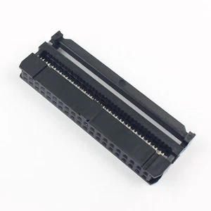 100Pcs 2.54mm 2x20 Pin 40 Pin IDC FC Female Header Cable Socket Connector FC-40 - Picture 1 of 4