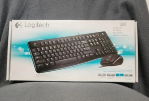 TECLADO Y RATÓN USB CON CABLE LOGICTECH MK120 - Imagen 1 de 17