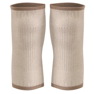 Ginocchiere calde maniche supporto manica cashmere scaldamuscoli ginocchio inverno - Foto 1 di 12