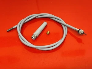 LAMBRETTA LI SERIES 1 AND 2 125 150 ITALIAN MADE COMPLETE SPEEDOMETER CABLE - Picture 1 of 5