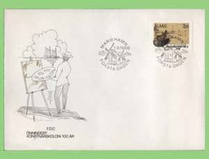 Aland 1986 Onningeby Artists issue on First Day Cover - Picture 1 of 1