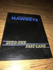 VINTAGE 1984 IOWA UNIVERSITY HAWKEYE YEARBOOK Chuck Long George Raveling
