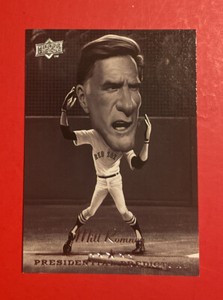 MITT ROMNEY 2008 Upper Deck Presidential Predictors #PP-5 Vtg Baseball GOP Utah