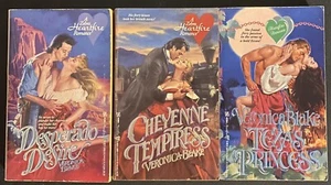 3 Veronica Blake Books- Desperado Desire, Cheyenne Temptress, and Texas Princess - Bild 1 von 3
