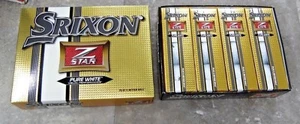 Srixon Z Star reinweiße Golfbälle, 1 Dutzend - schneller Versand überall ~ brandneu - Bild 1 von 1