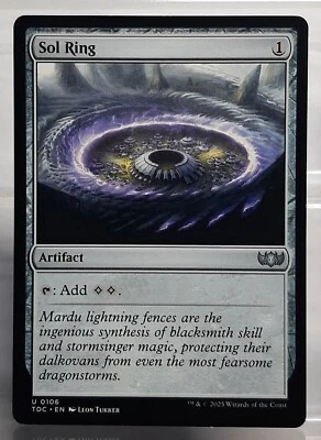 Magic - Sol Ring/Sonnenring - Uc/Artefakt - Commander: Tarkir Dragonstorm EN/NM - Bild 1 von 2