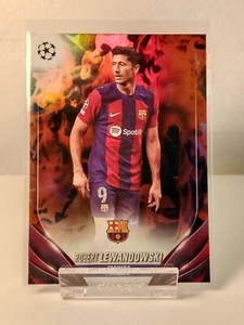 2023-24 Topps UEFA Club Competitions Robert Lewandowski Inferno - Bild 1 von 2