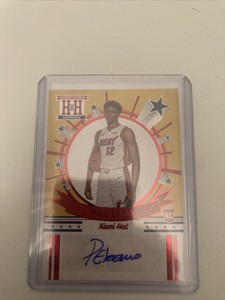 Panini 20-21 Chronicles Hometown Heroes RED PARALLEL Paul Eboua Auto